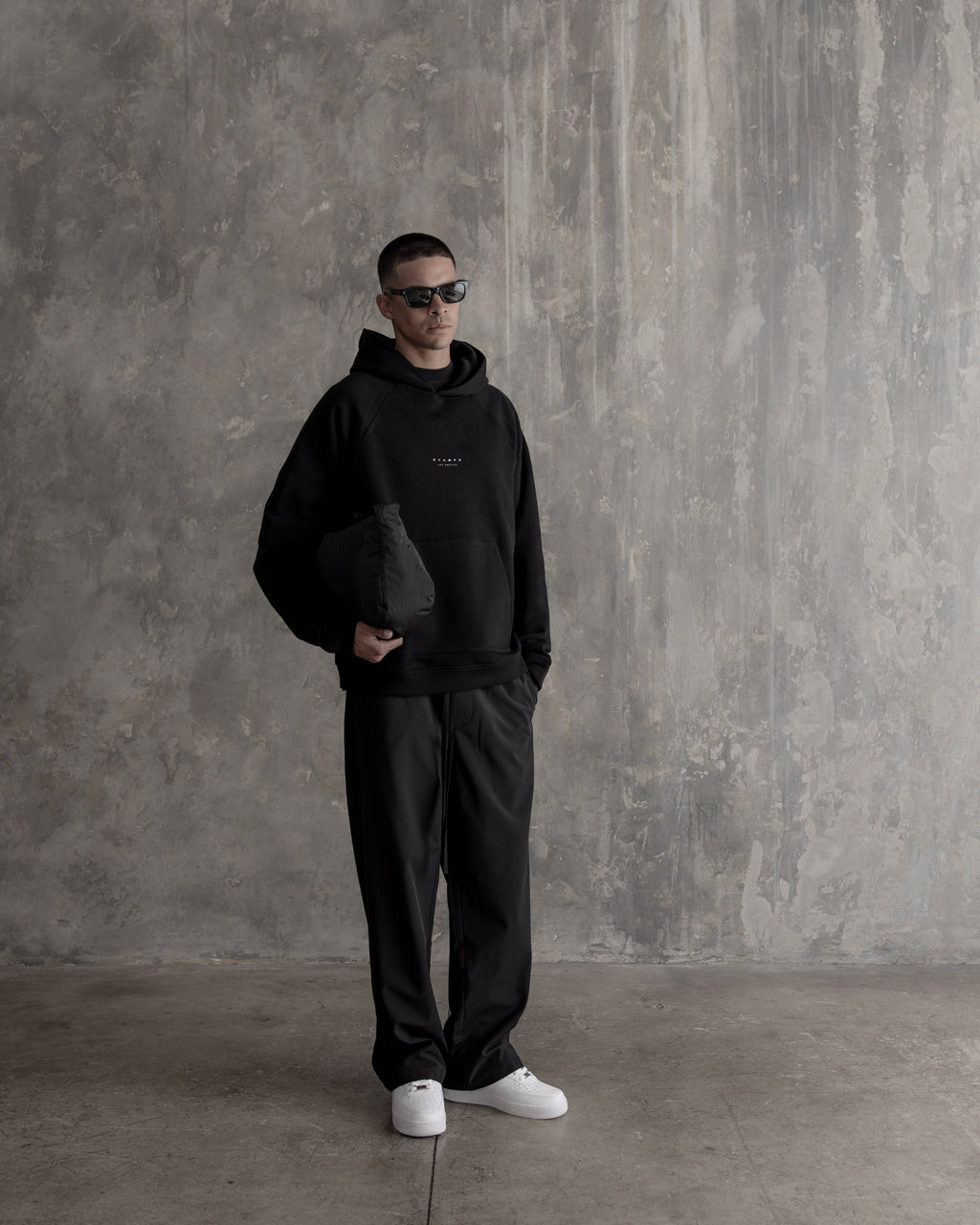 Stack Logo Raglan Hoodie