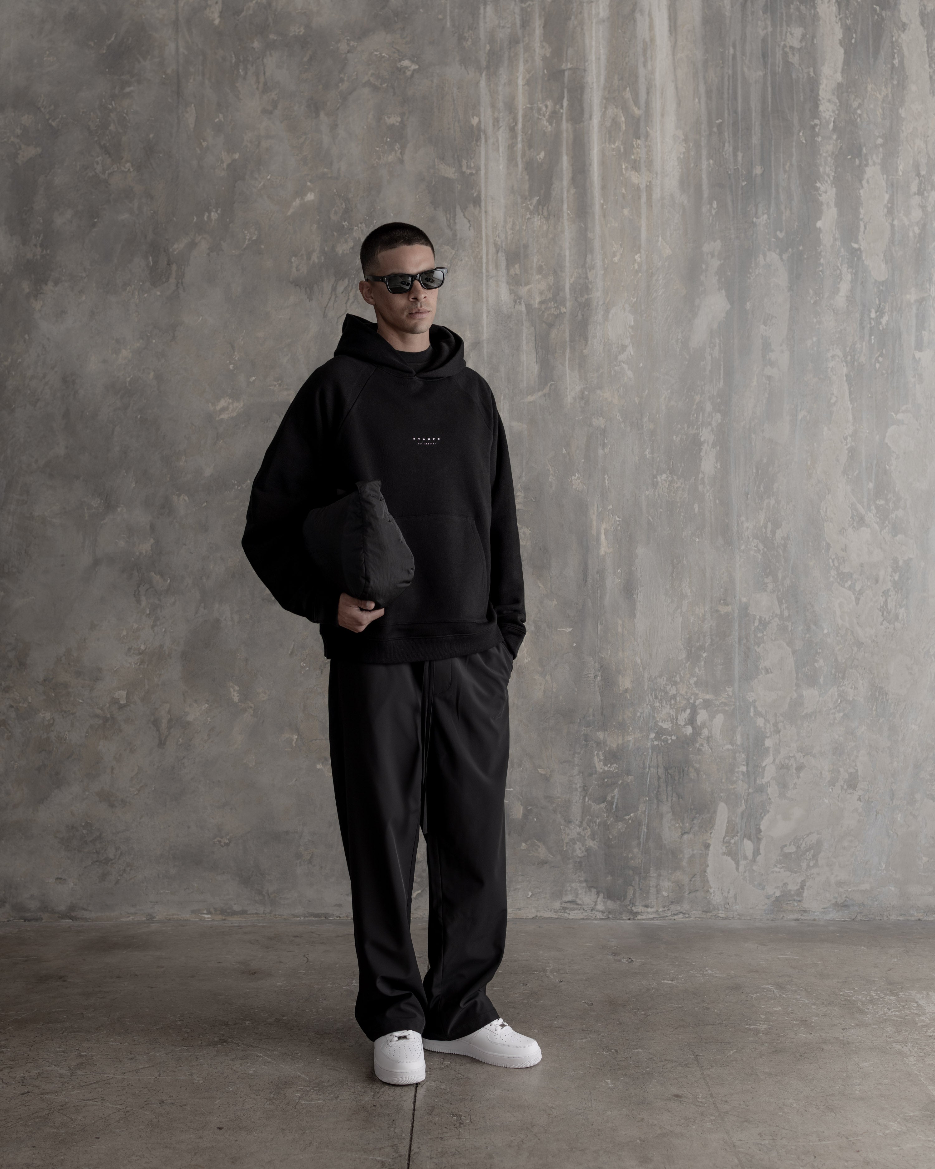 Stack Logo Raglan Hoodie