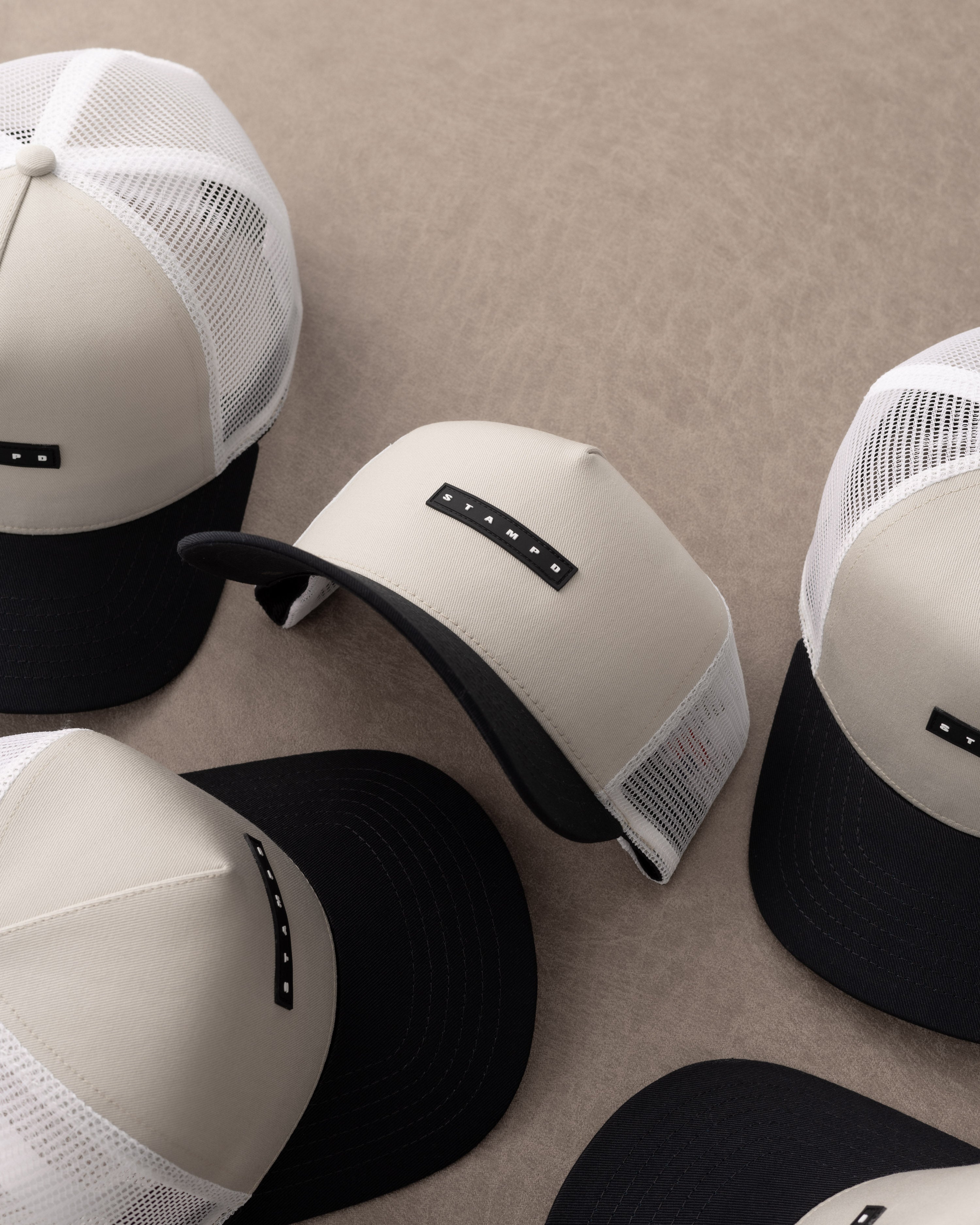 Strike Logo Label Twill Trucker