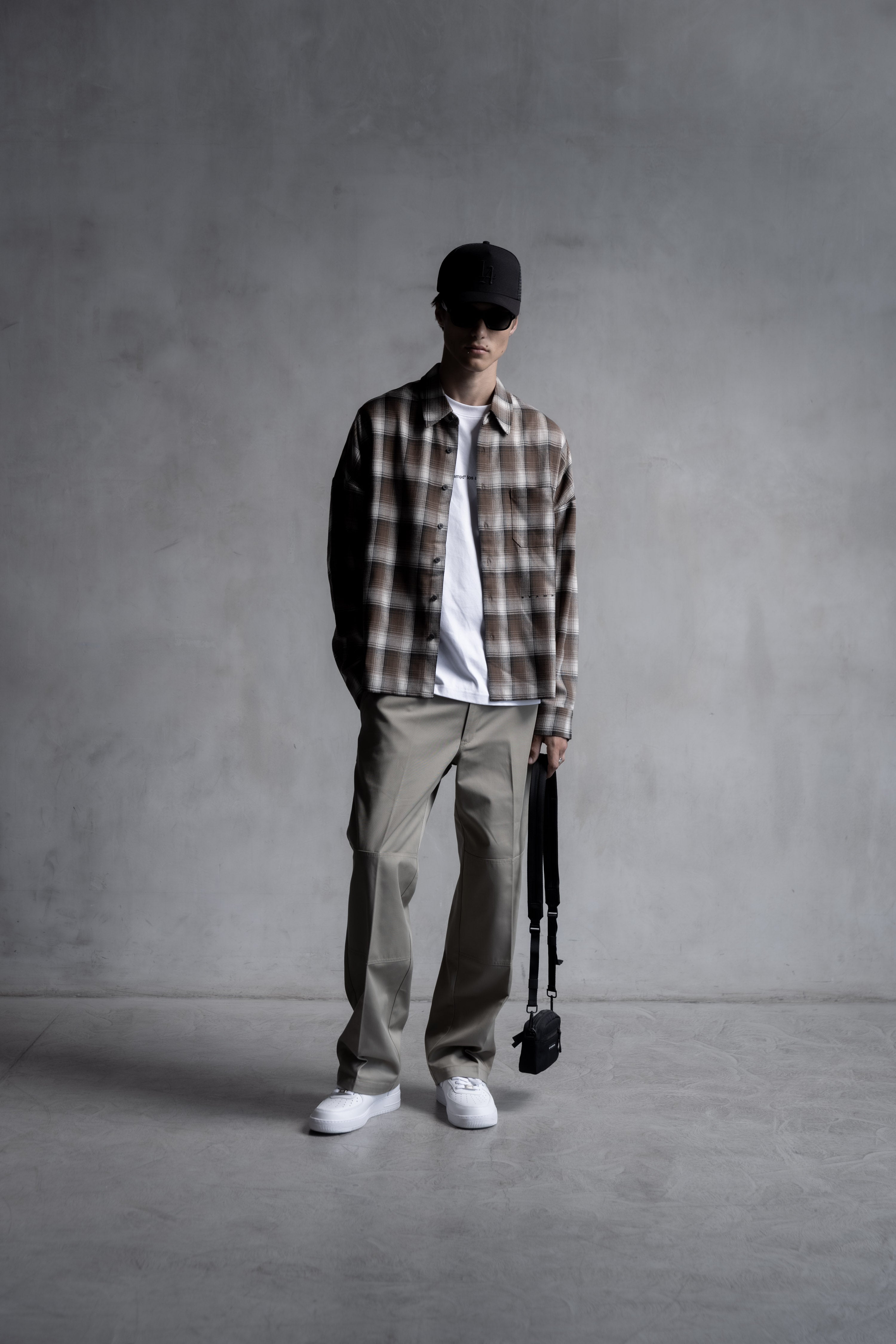 Oversized Plaid Buttondown