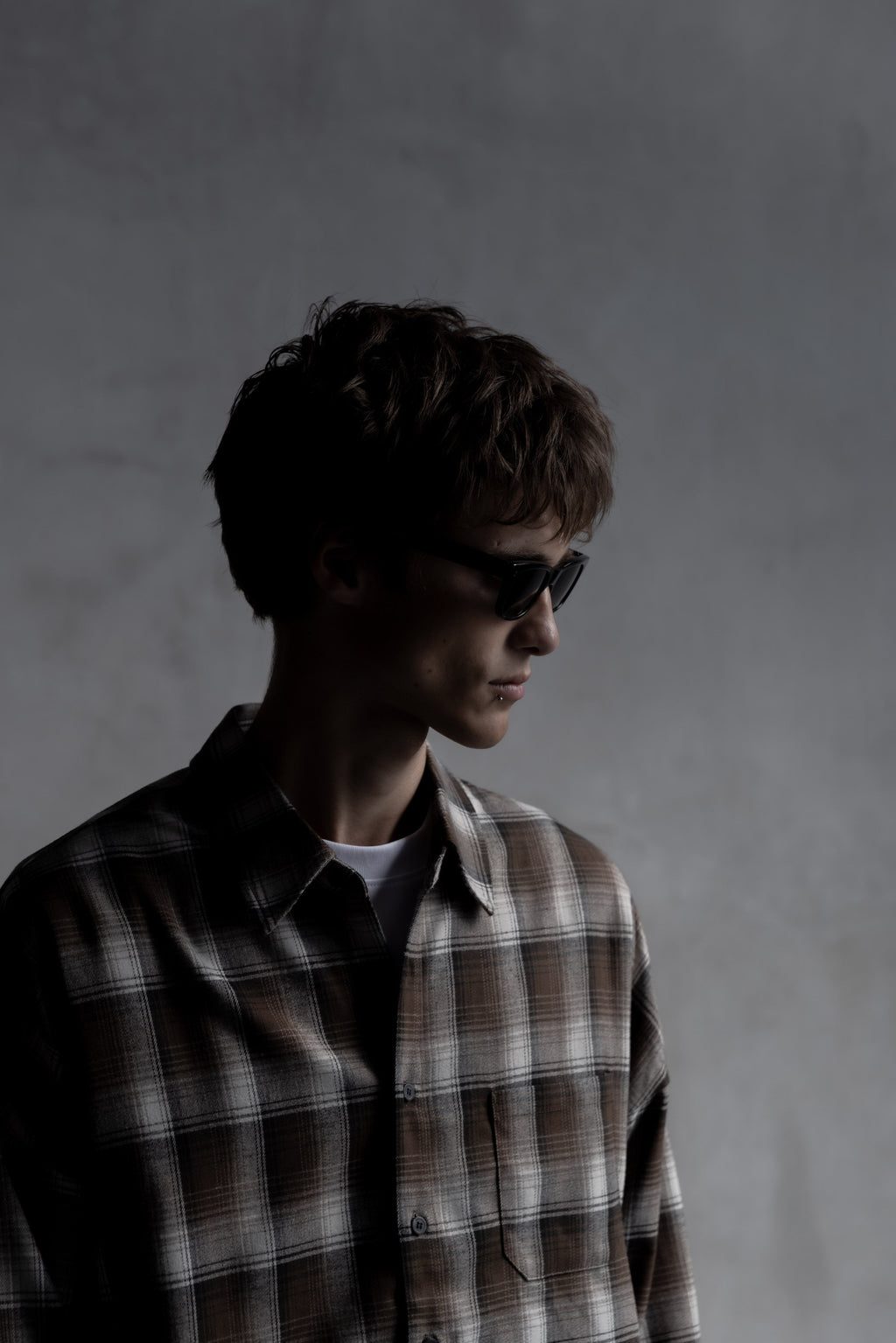 Oversized Plaid Buttondown