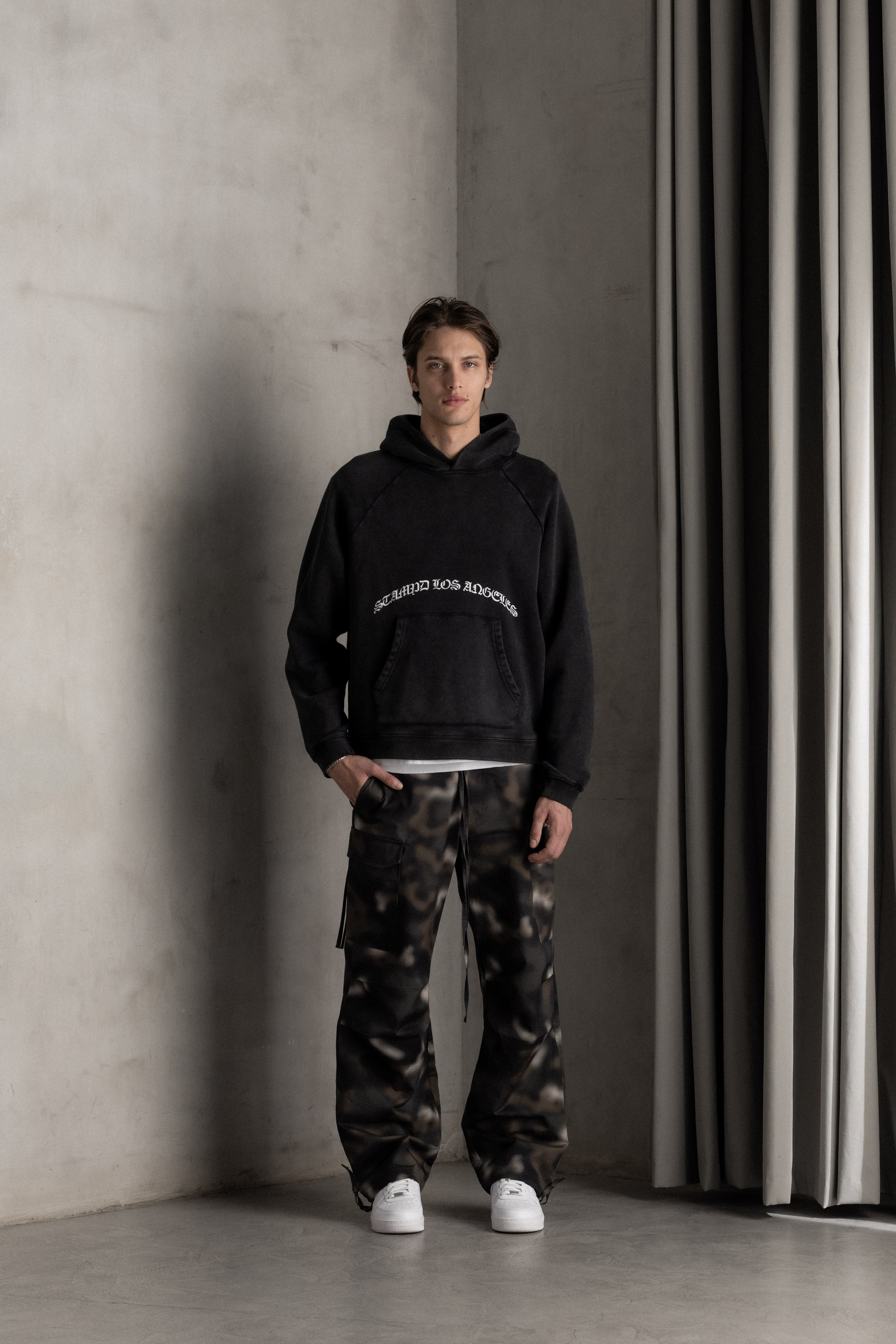 Camo Loose Fit Cargo Pant