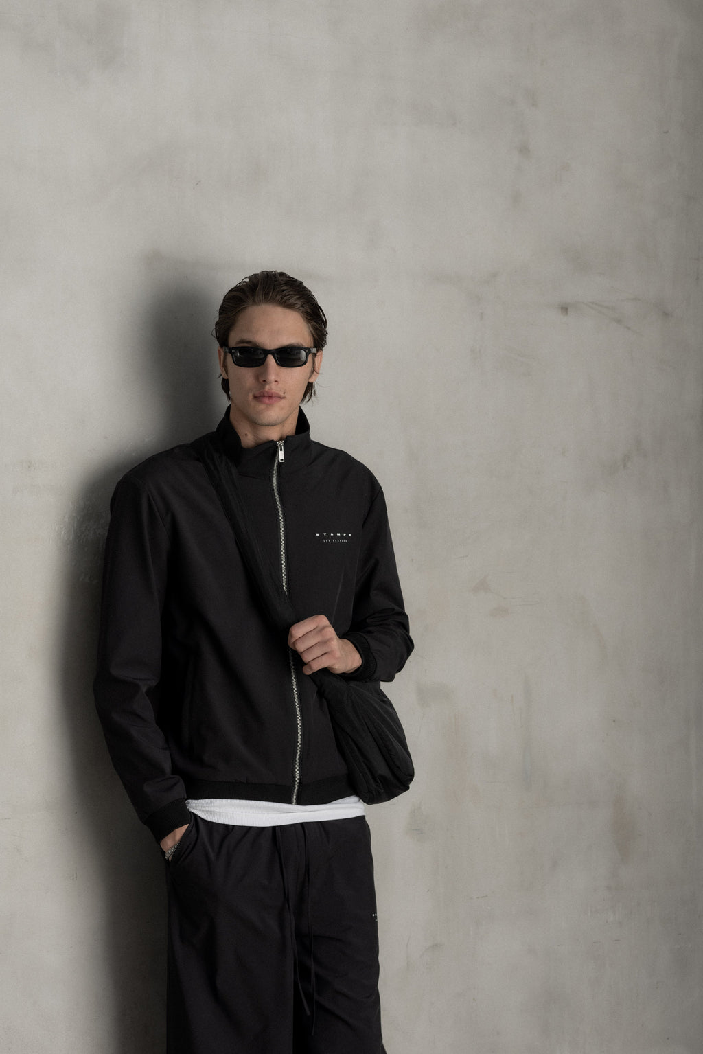 Nylon Track Jacket