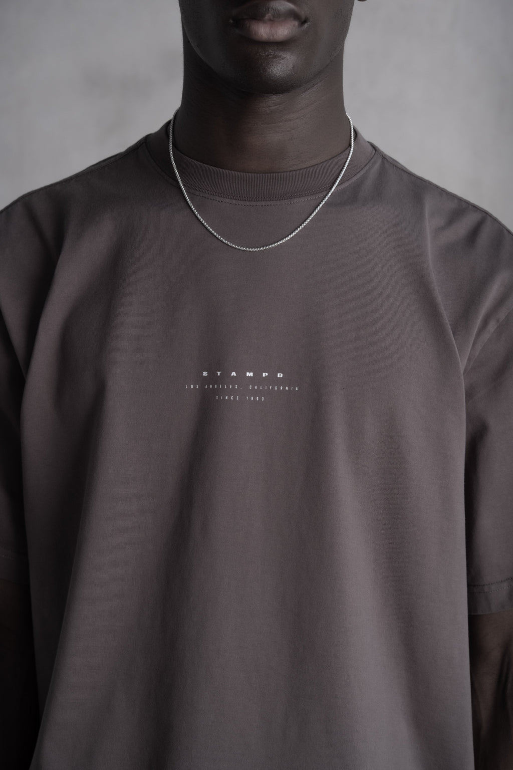 Strike Stack Logo Relaxed Tee - Garment Dyed