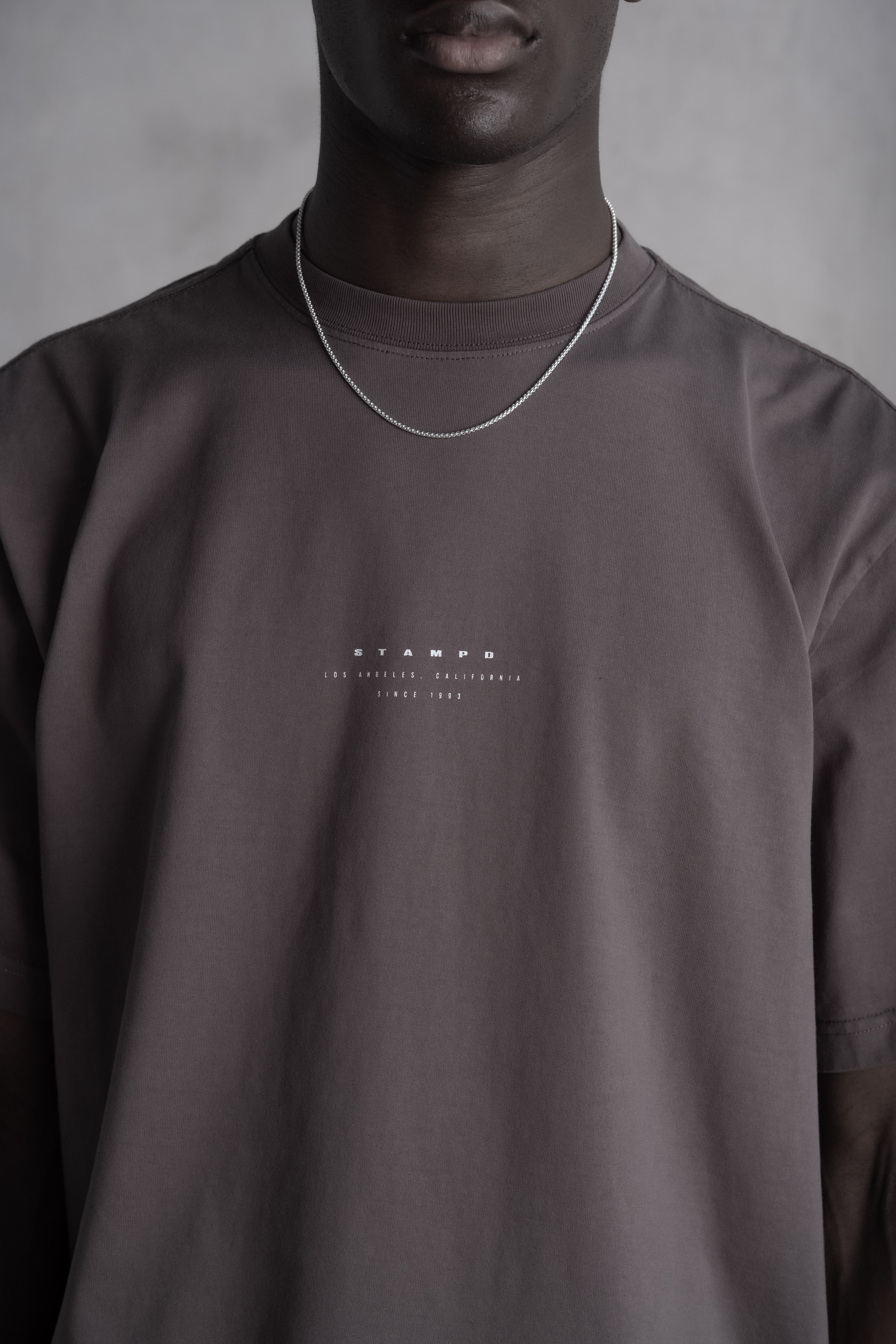 Strike Stack Logo Relaxed Tee - Garment Dyed