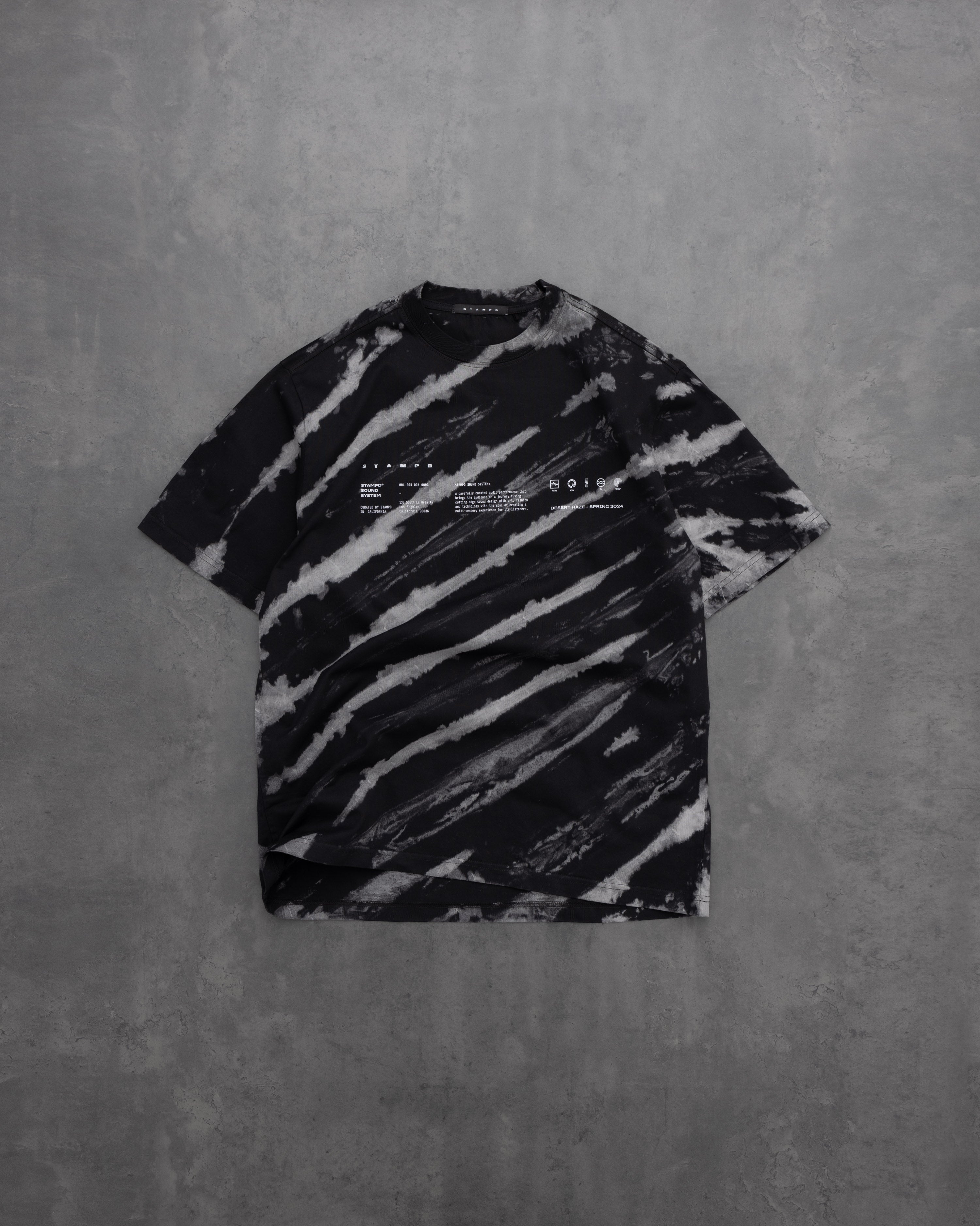 Stampd Sound System Tie Dye Relaxed Tee