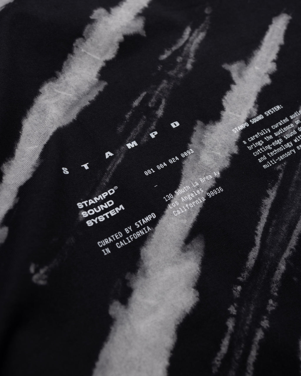 Stampd Sound System Tie Dye Relaxed Tee