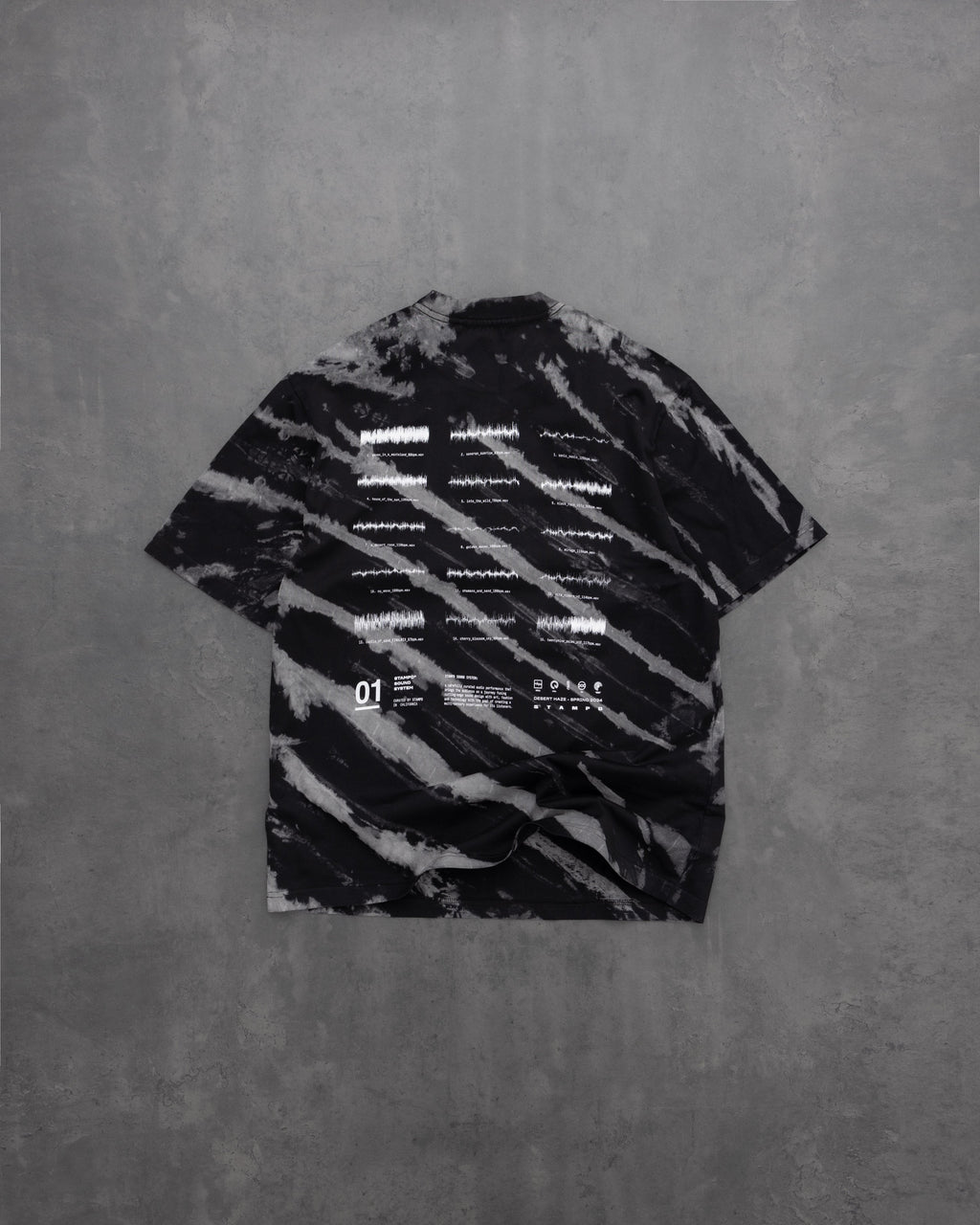 Stampd Sound System Tie Dye Relaxed Tee
