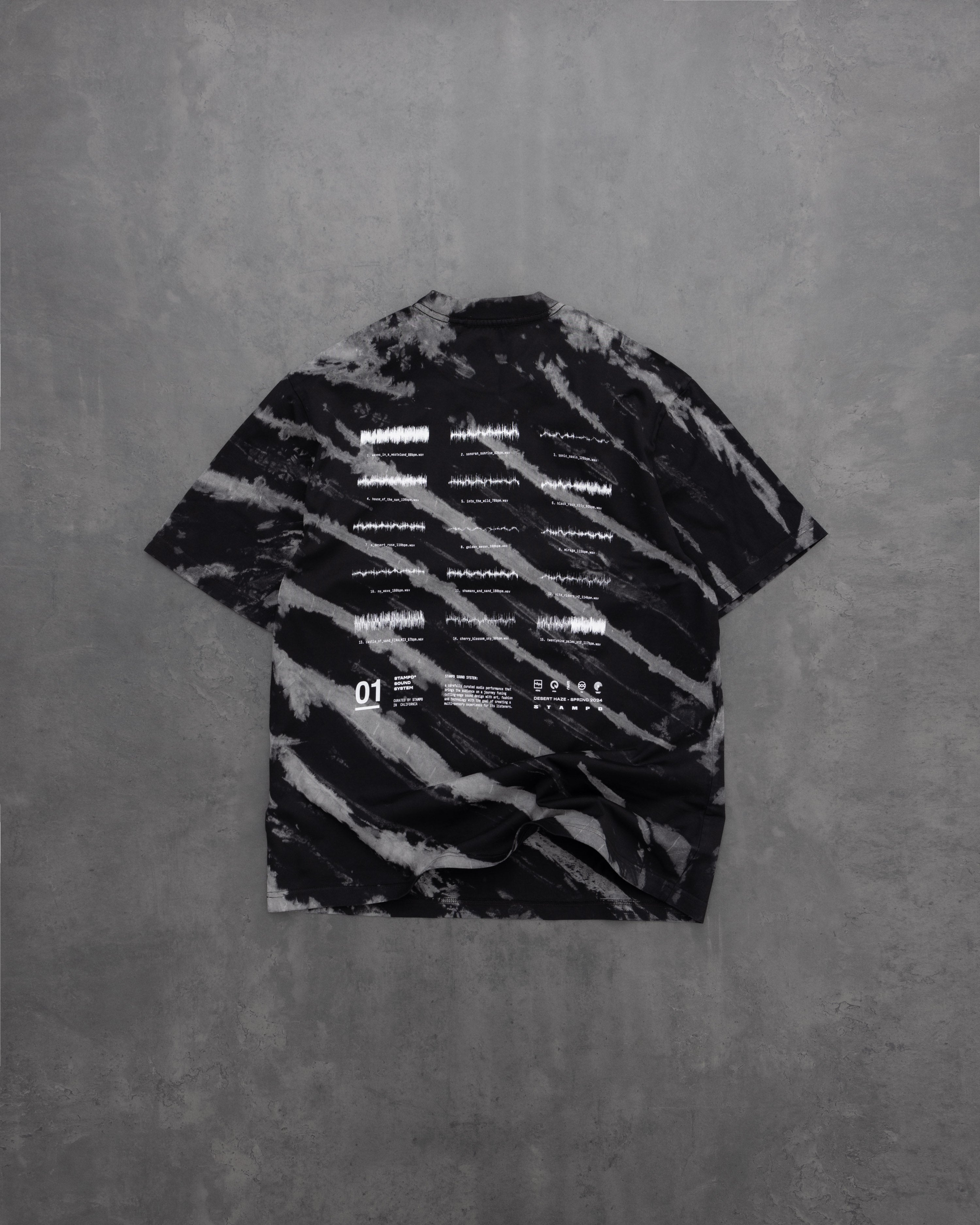 Stampd Sound System Tie Dye Relaxed Tee