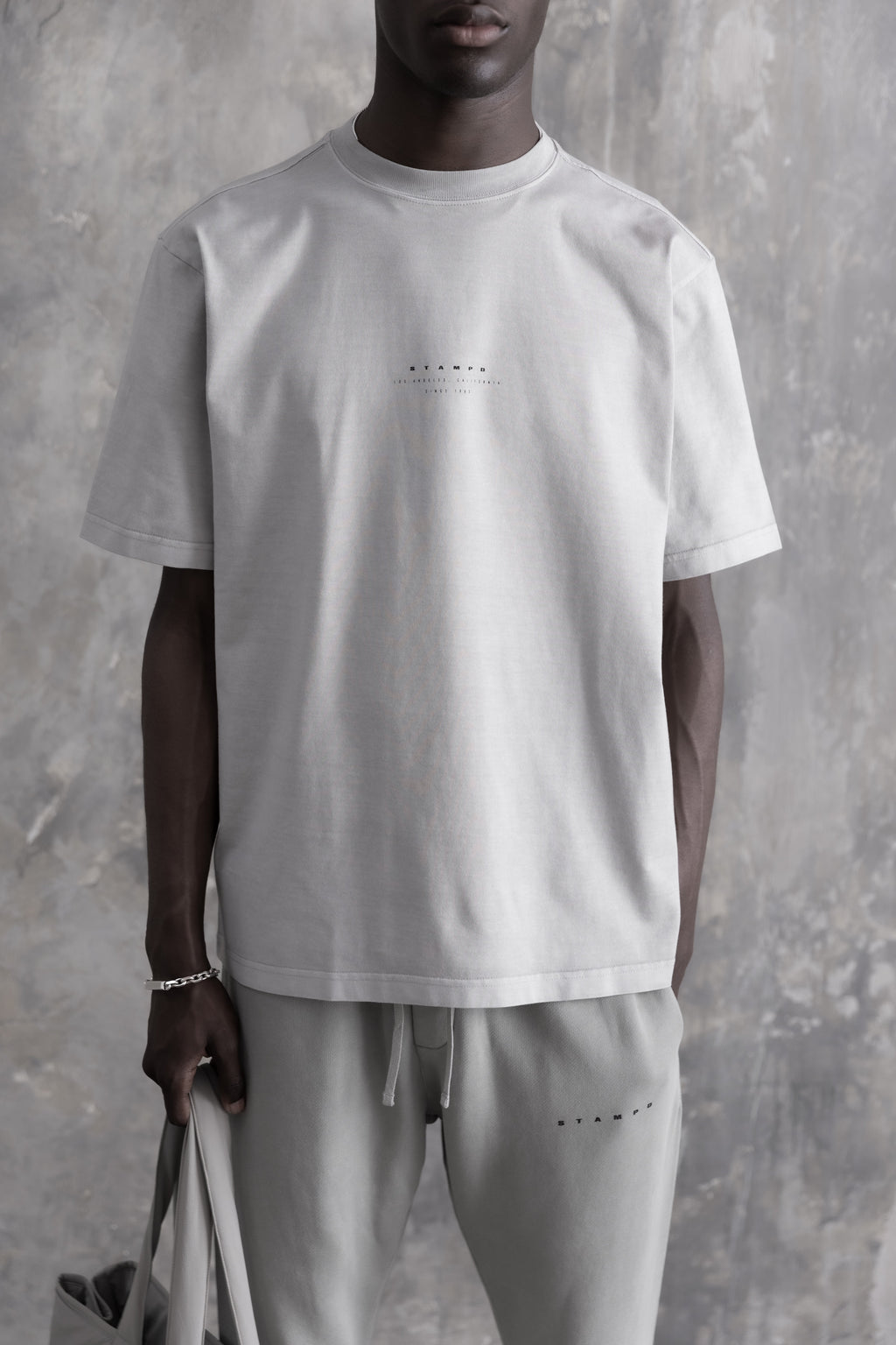 Strike Stack Logo Relaxed Tee - Garment Dye
