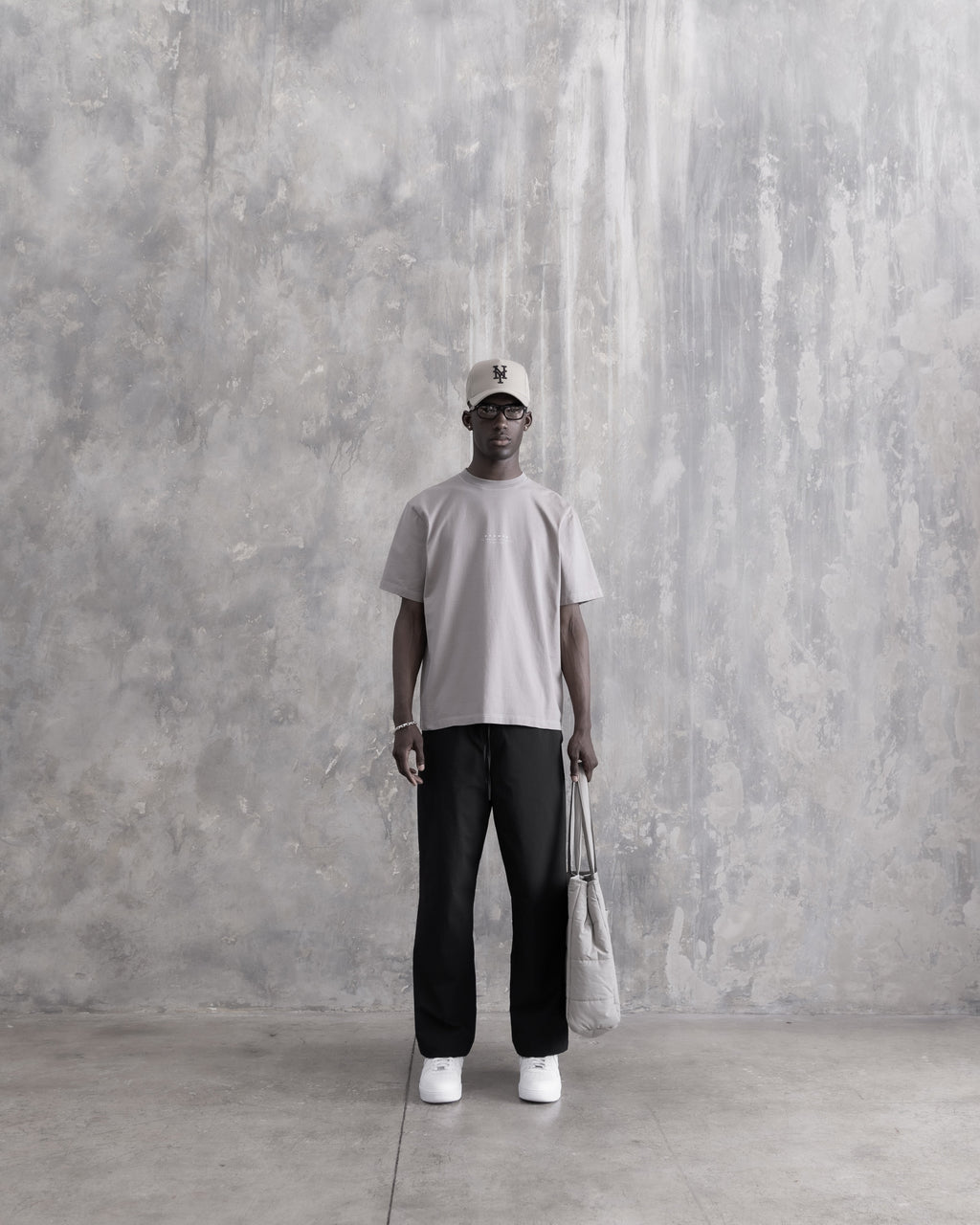 Strike Stack Logo Relaxed Tee - Garment Dye