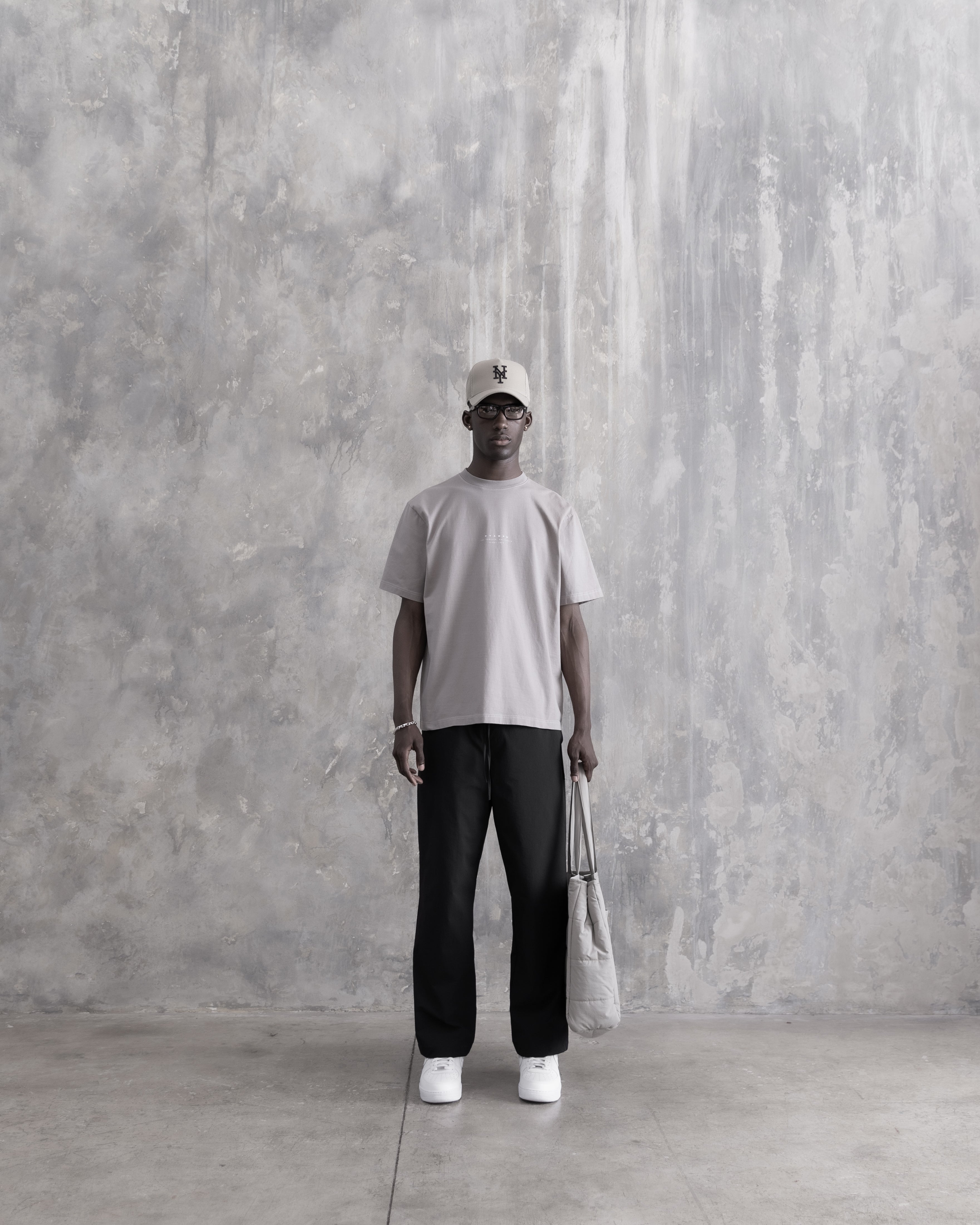 Strike Stack Logo Relaxed Tee - Garment Dye