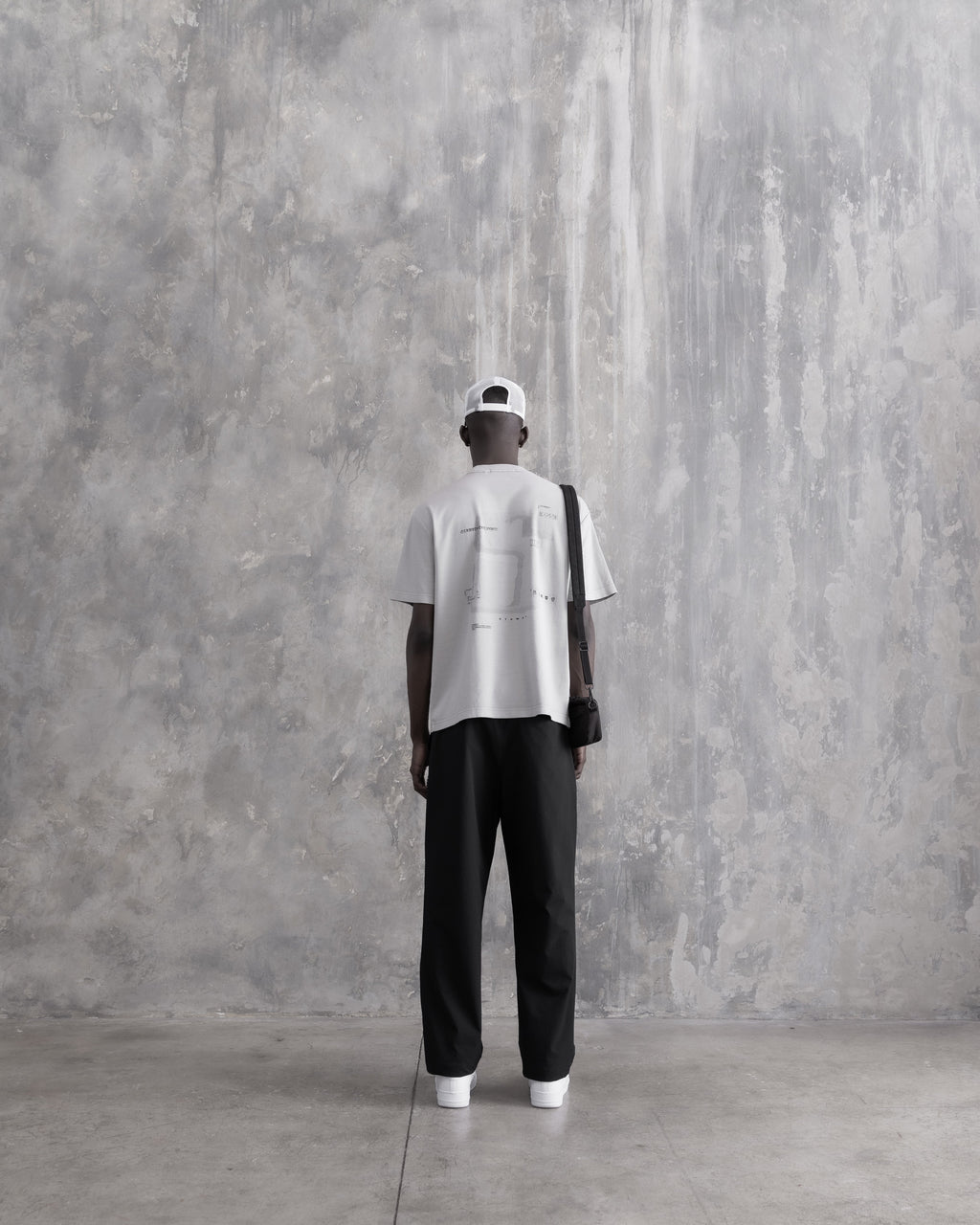 Cement Transit Relaxed Tee - Vintage Washed