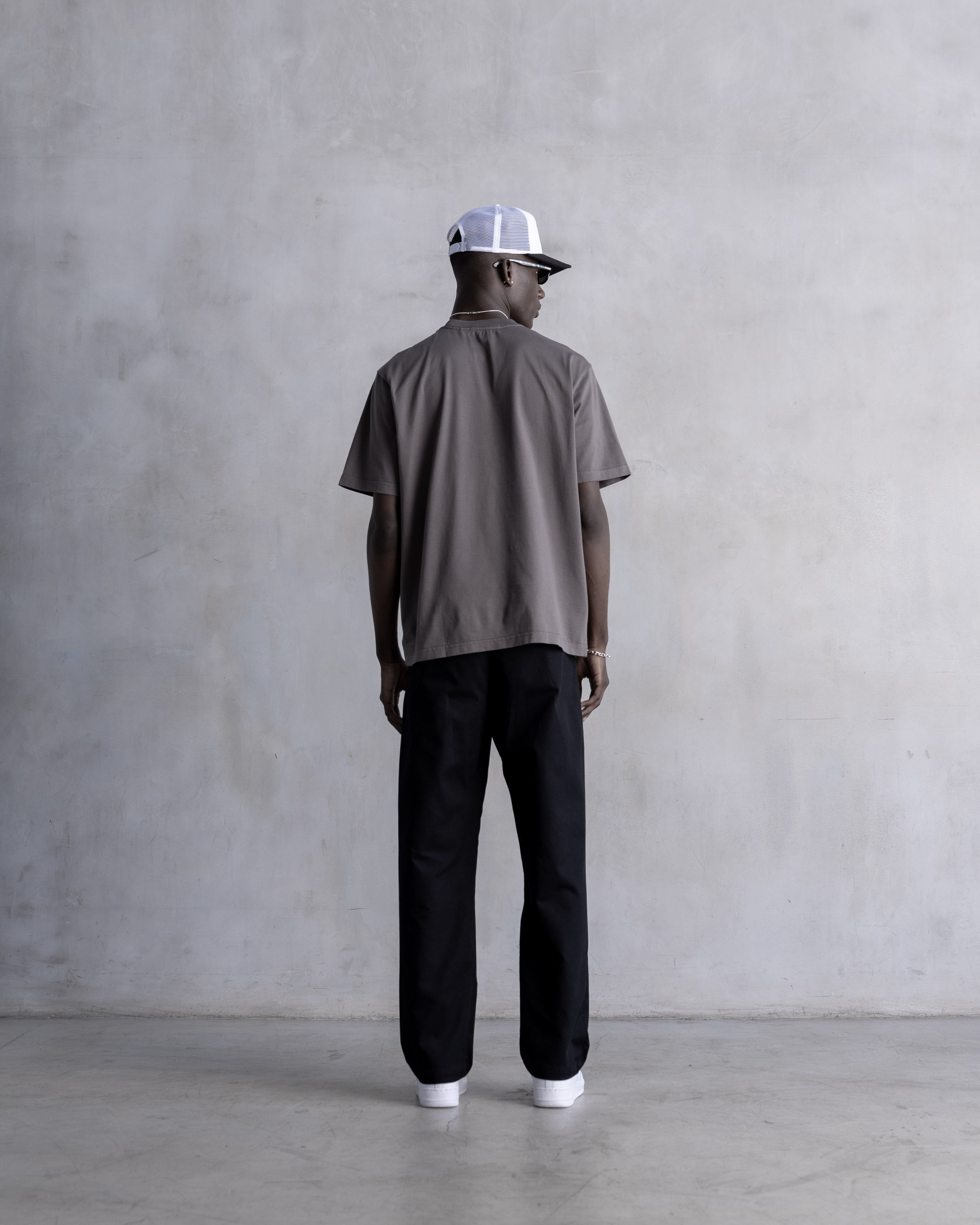 Strike Stack Logo Relaxed Tee - Garment Dyed