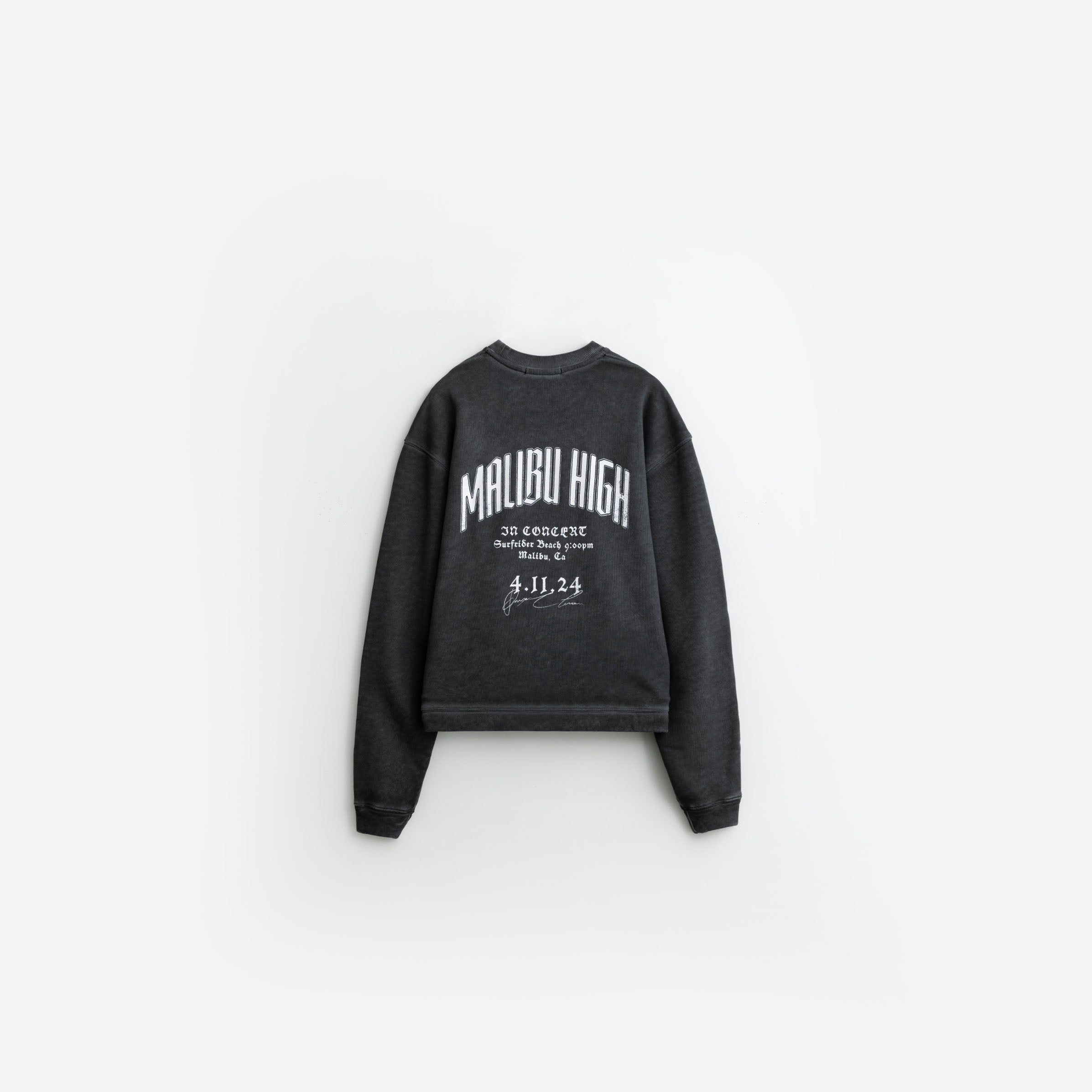 Oil Washed Malibu High Crew