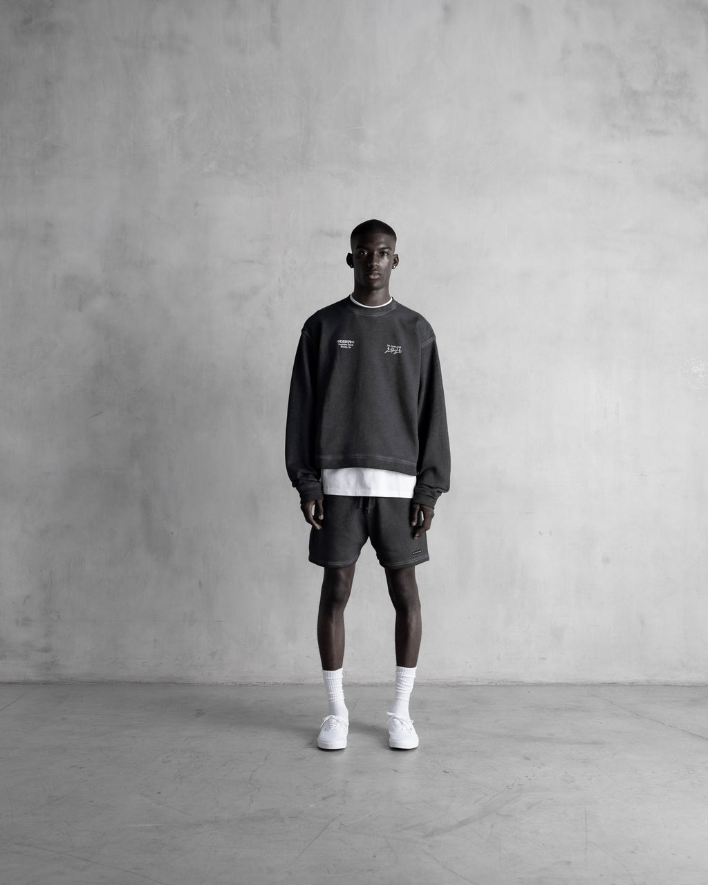 Oil Washed Malibu High Crew