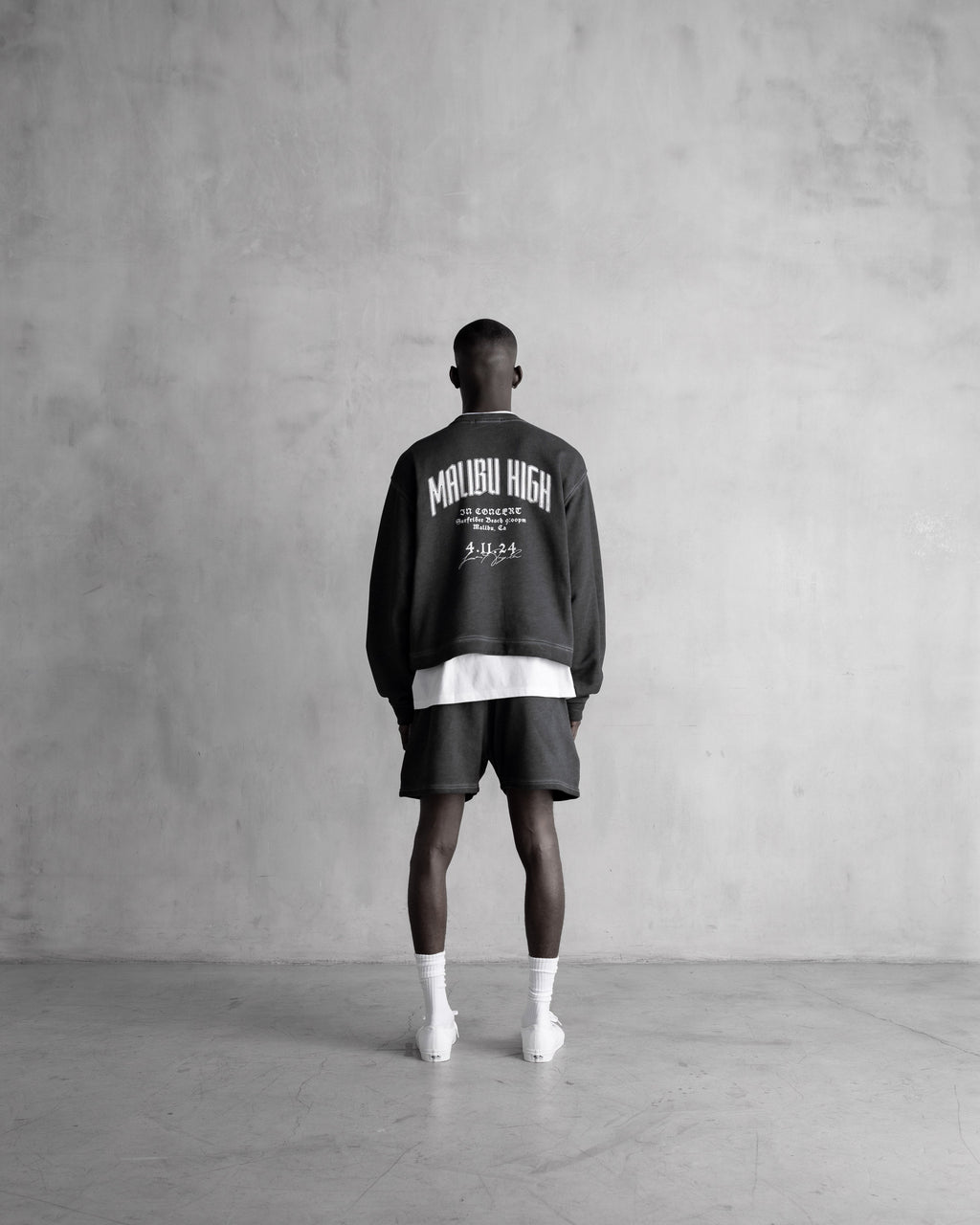 Oil Washed Malibu High Crew