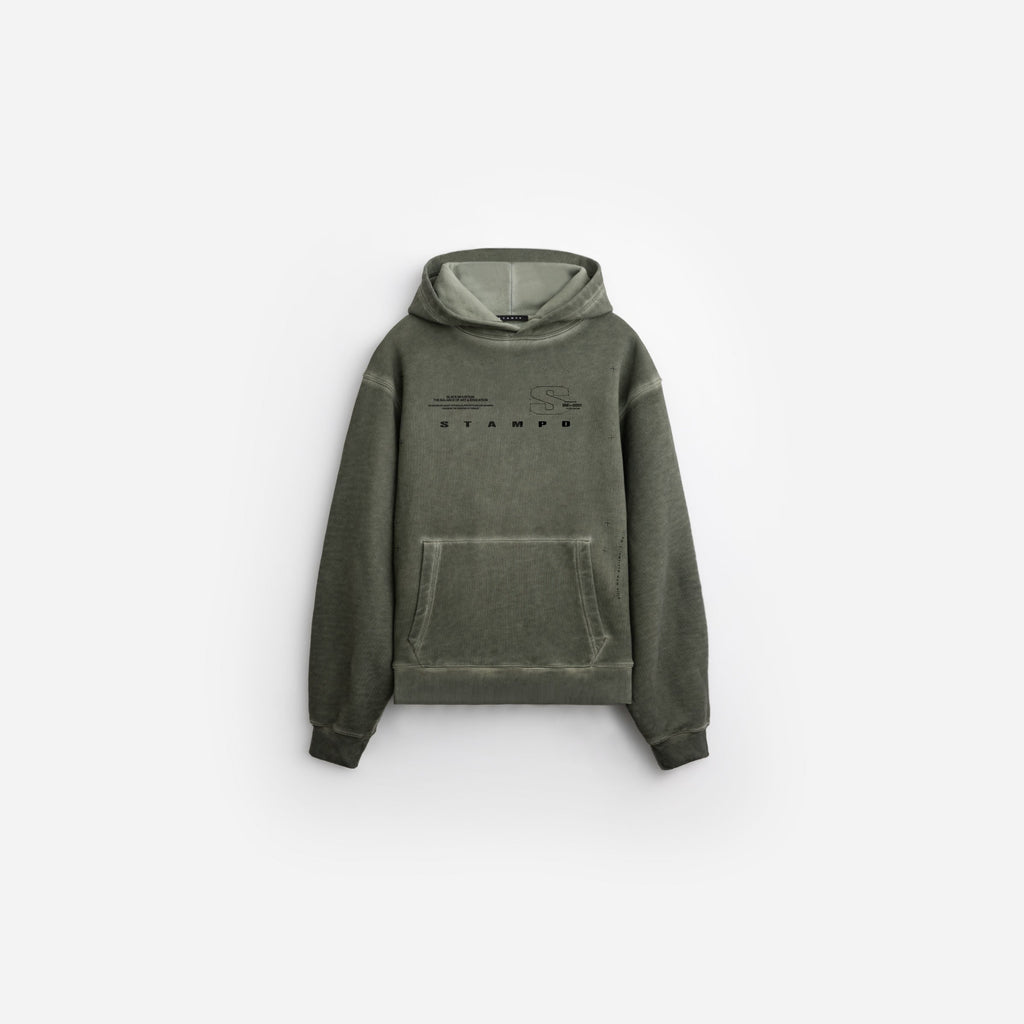 Mountain Oiled Wash Transit Hoodie