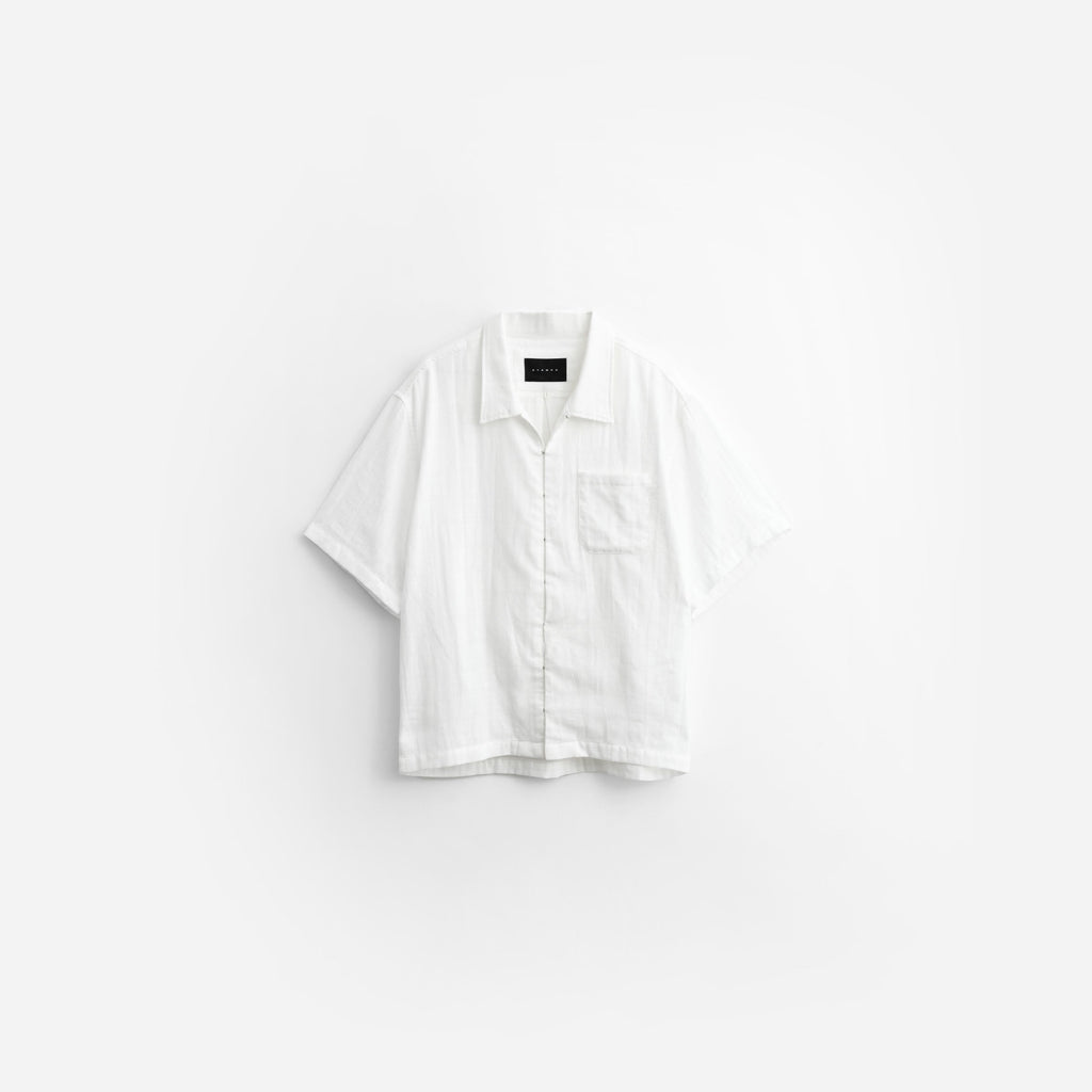 Hook and Eye Front SS Buttondown