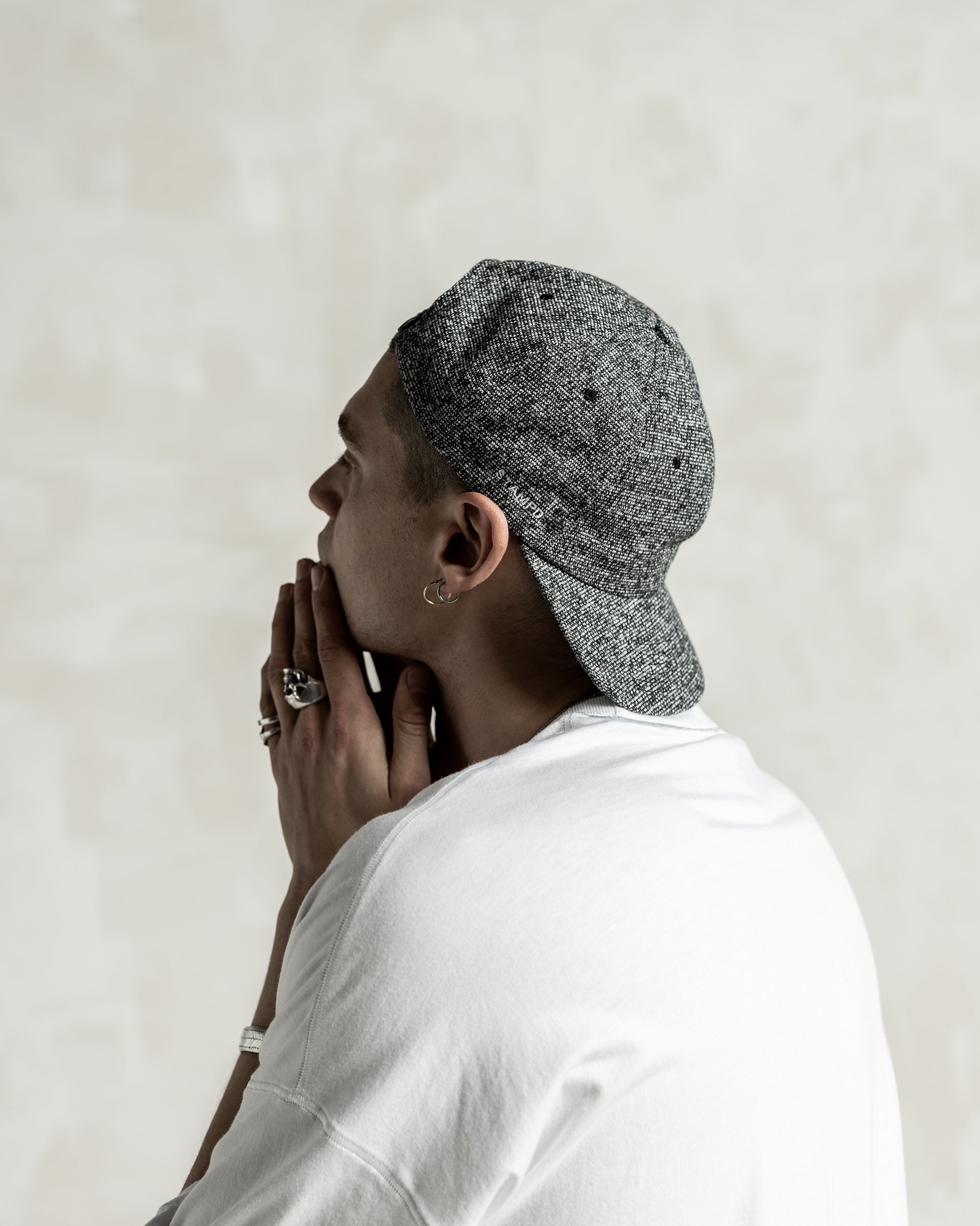 Heather Knit Sport Cap