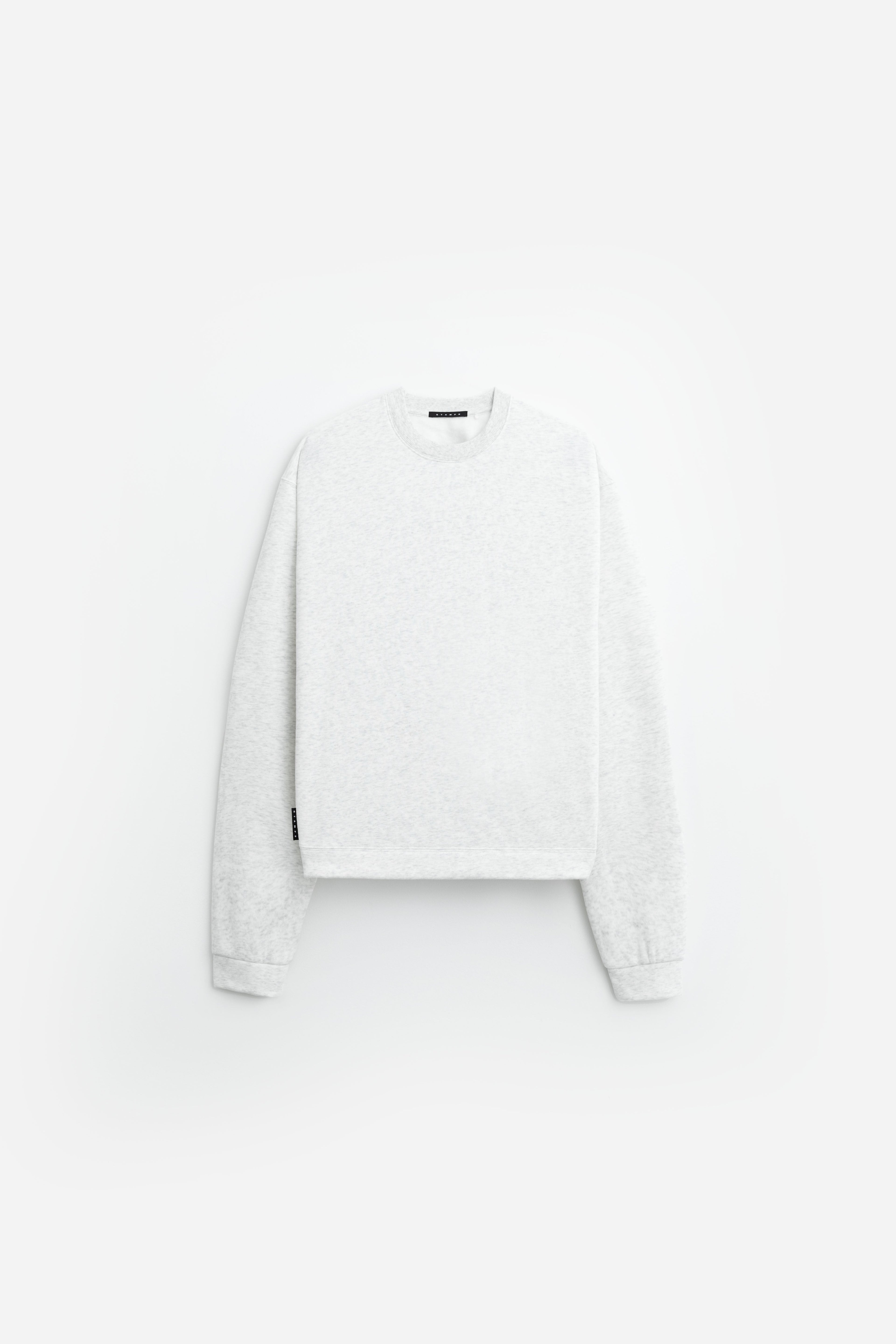 Cropped Fleece Crewneck