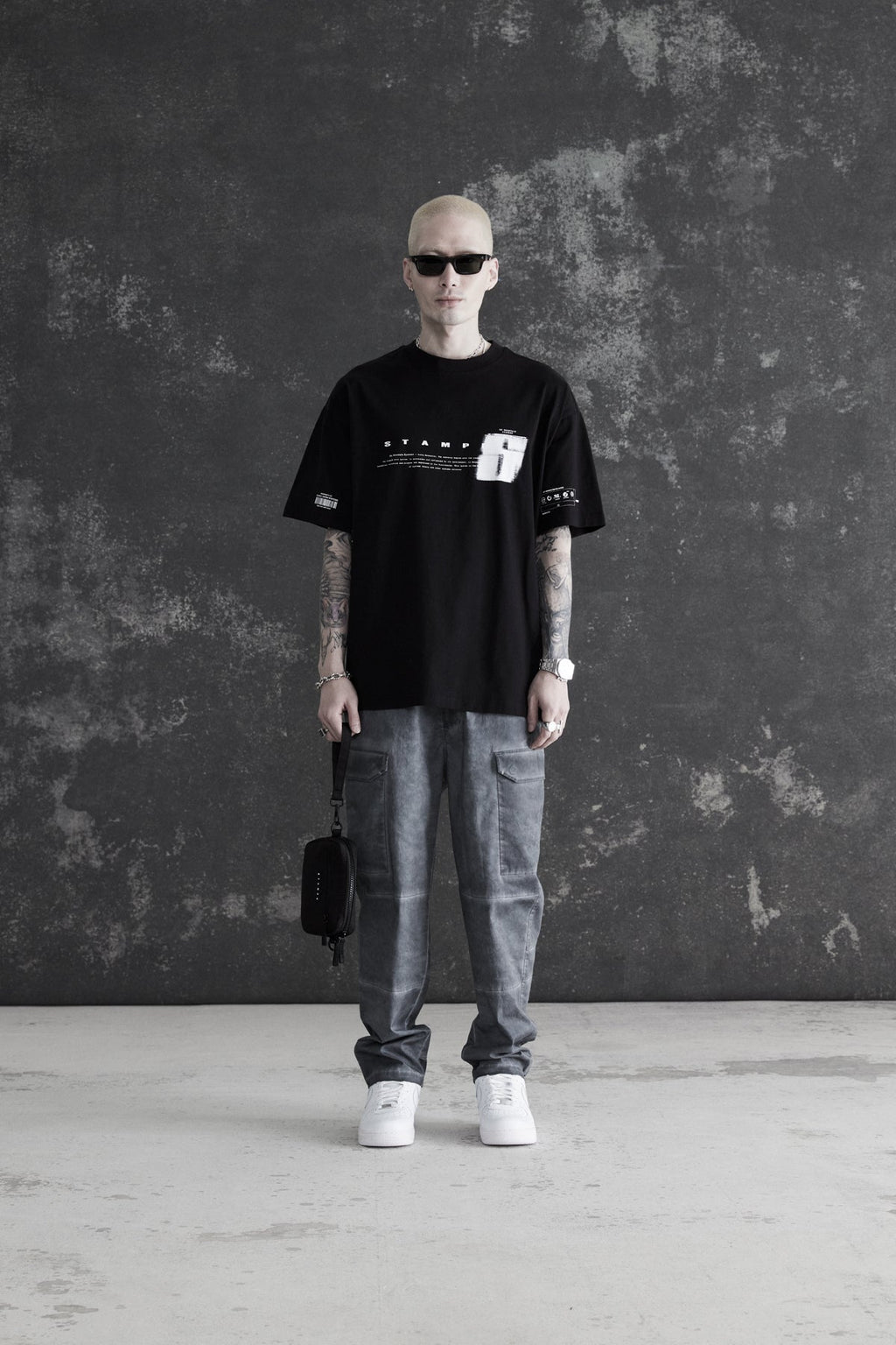 Oil Washed Cargo Pant