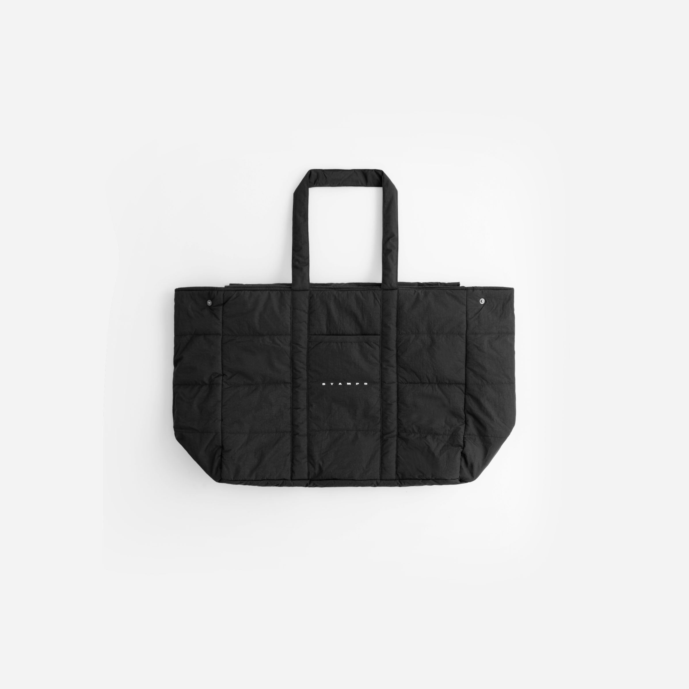 Oversized Zip Puffer Tote