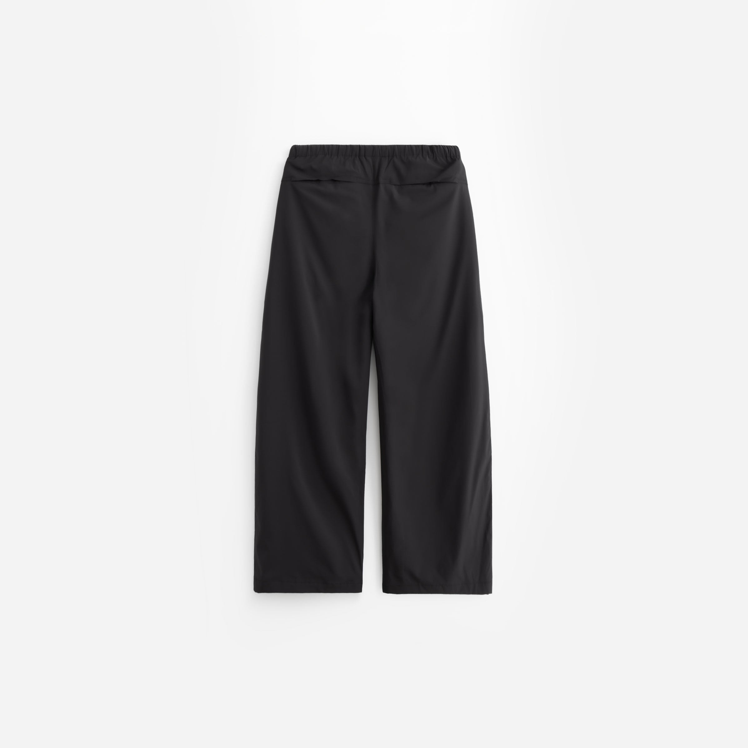 Nylon Straight Leg Pant