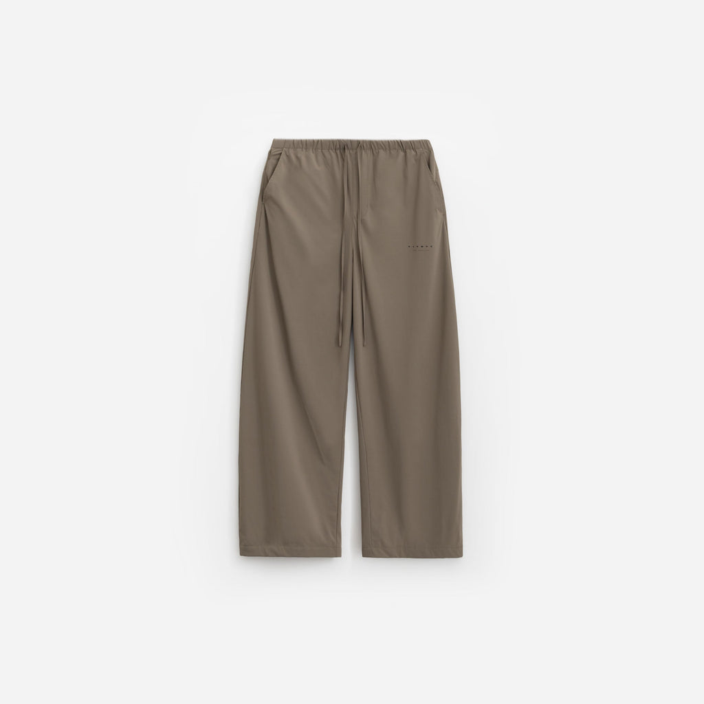 Nylon Straight Leg Pant