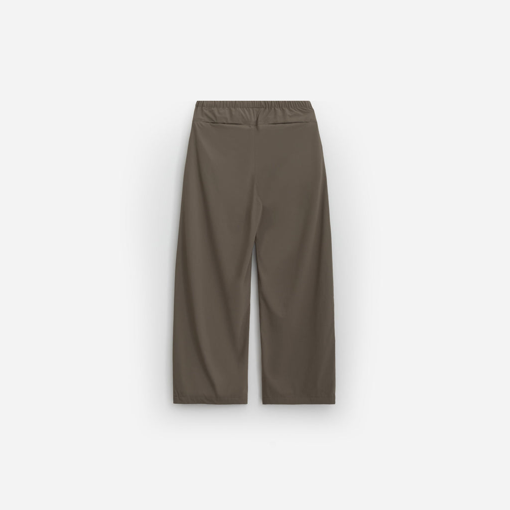 Nylon Straight Leg Pant